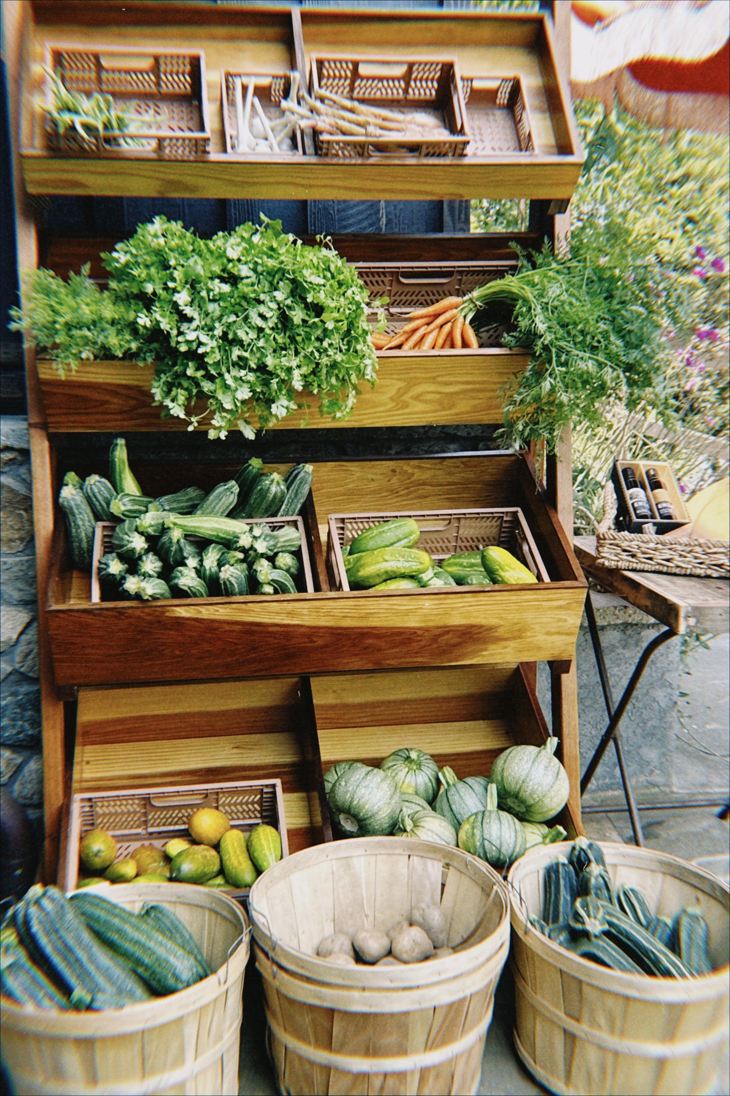 Produce Only Bluebird Basket